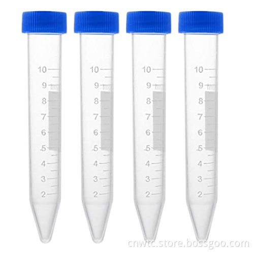10ml Plastic Centrifuge Tubes for Laboratory Use